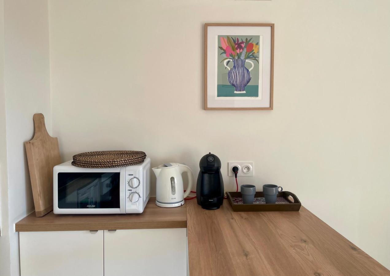 Appartement Cosy Vue Mer A 50 M De La Plage - Refait A Neuf Et Climatise Le Pradet Luaran gambar