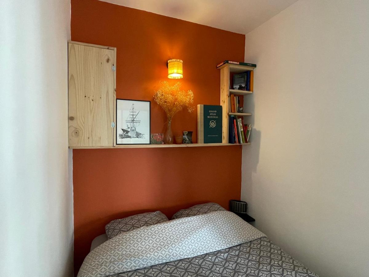 Appartement Cosy Vue Mer A 50 M De La Plage - Refait A Neuf Et Climatise Le Pradet Luaran gambar