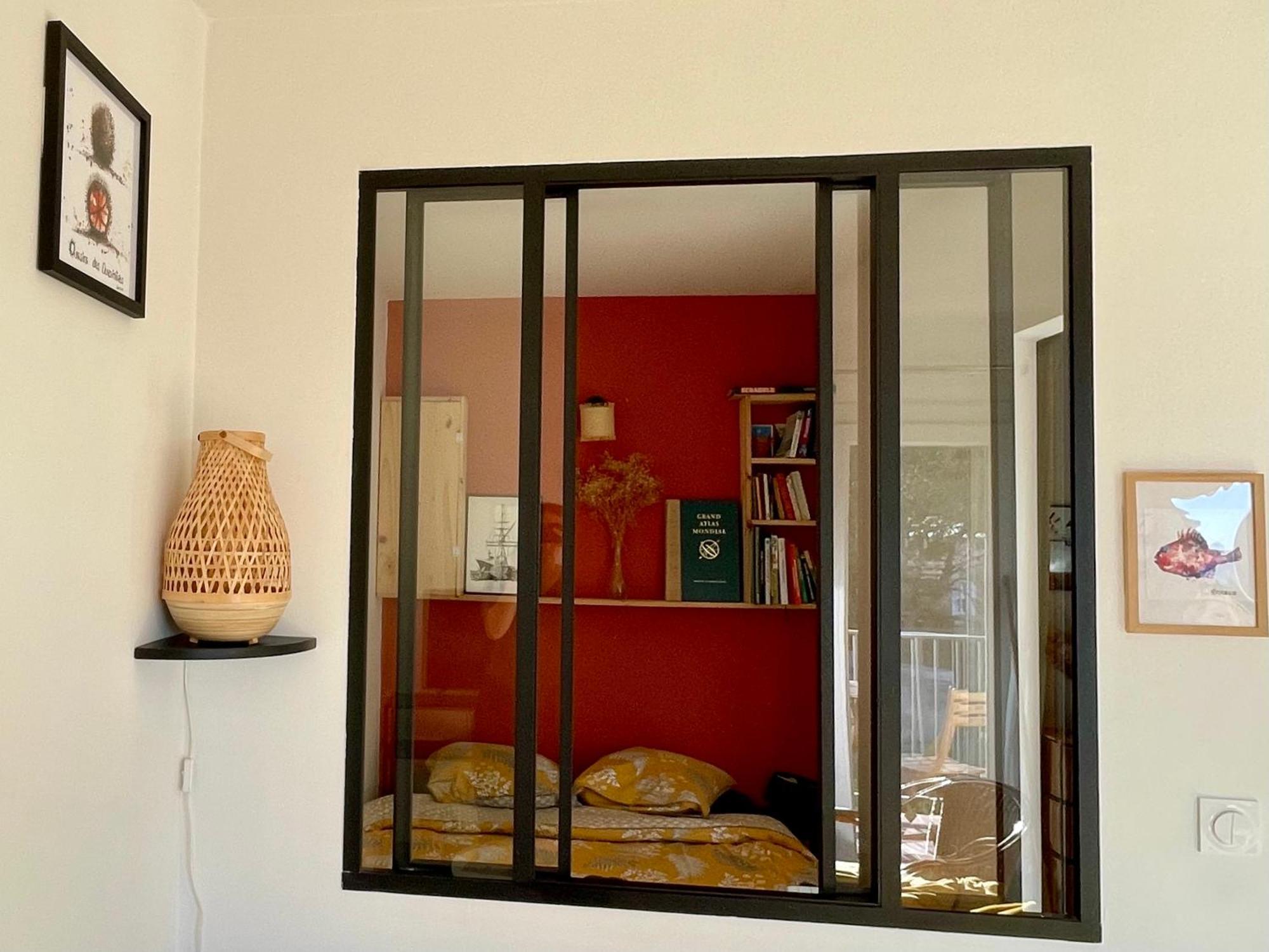Appartement Cosy Vue Mer A 50 M De La Plage - Refait A Neuf Et Climatise Le Pradet Luaran gambar